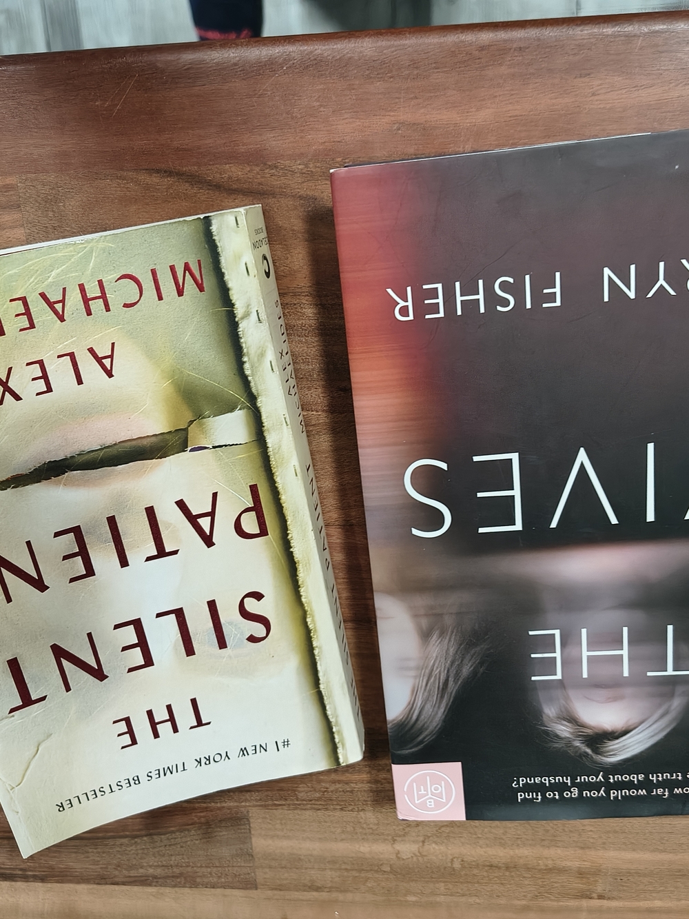 Pair of Paperback Books -  The Wives & The Silent Patient